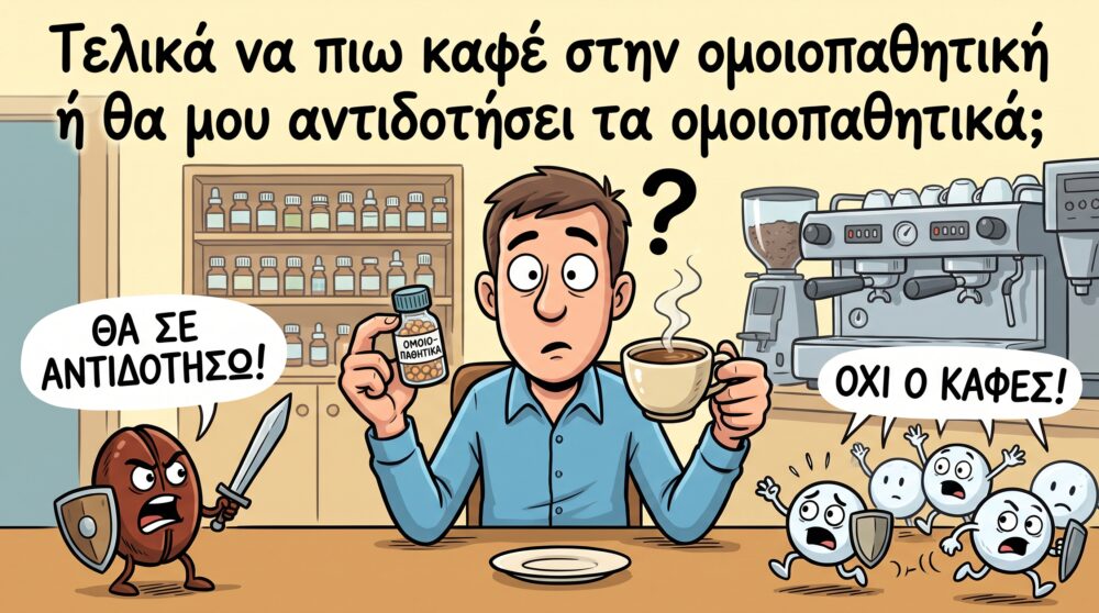 καφες και ομοιοπαθητική
